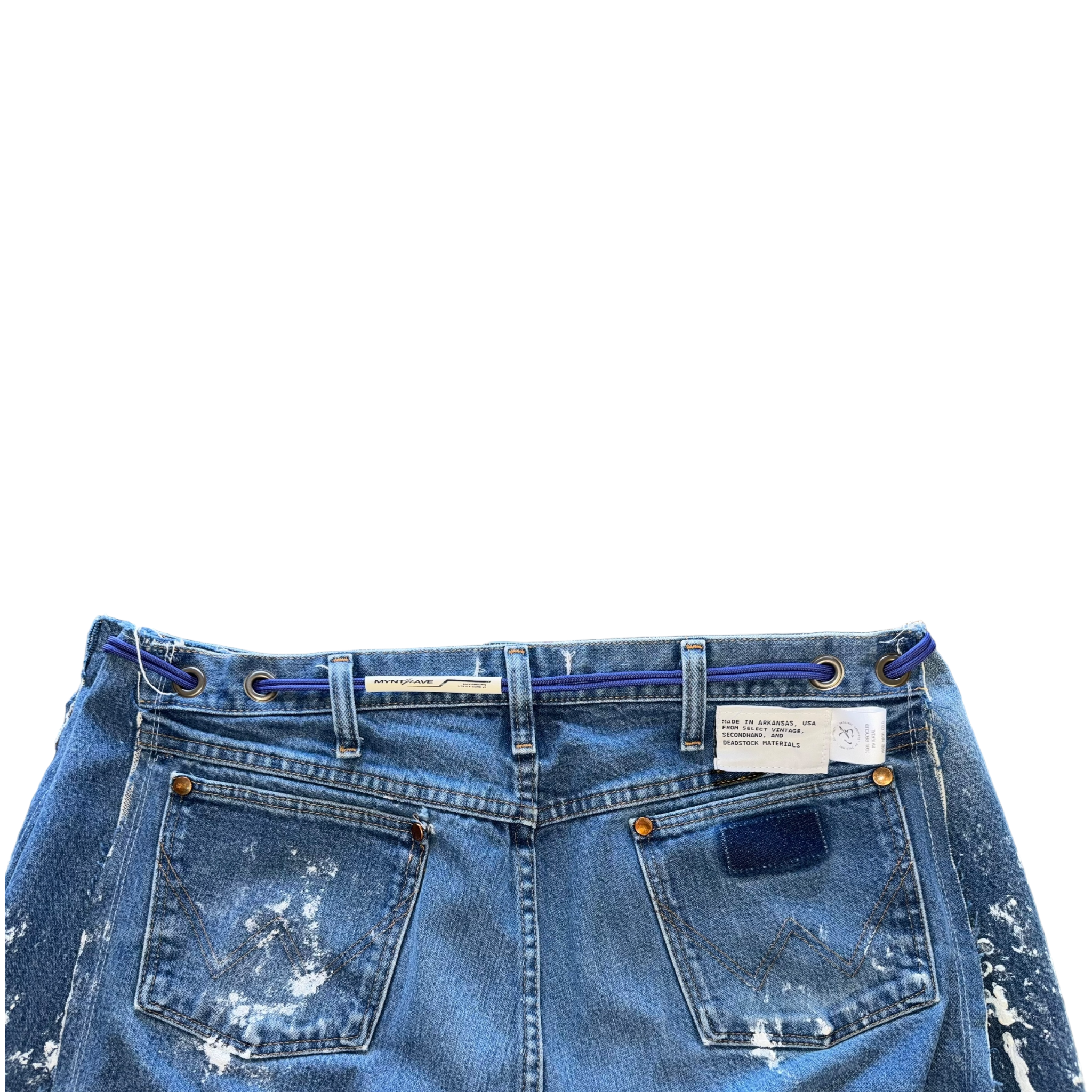 OG-MYNT™ ADJUSTABLE BAGGY DENIM SHORT #3