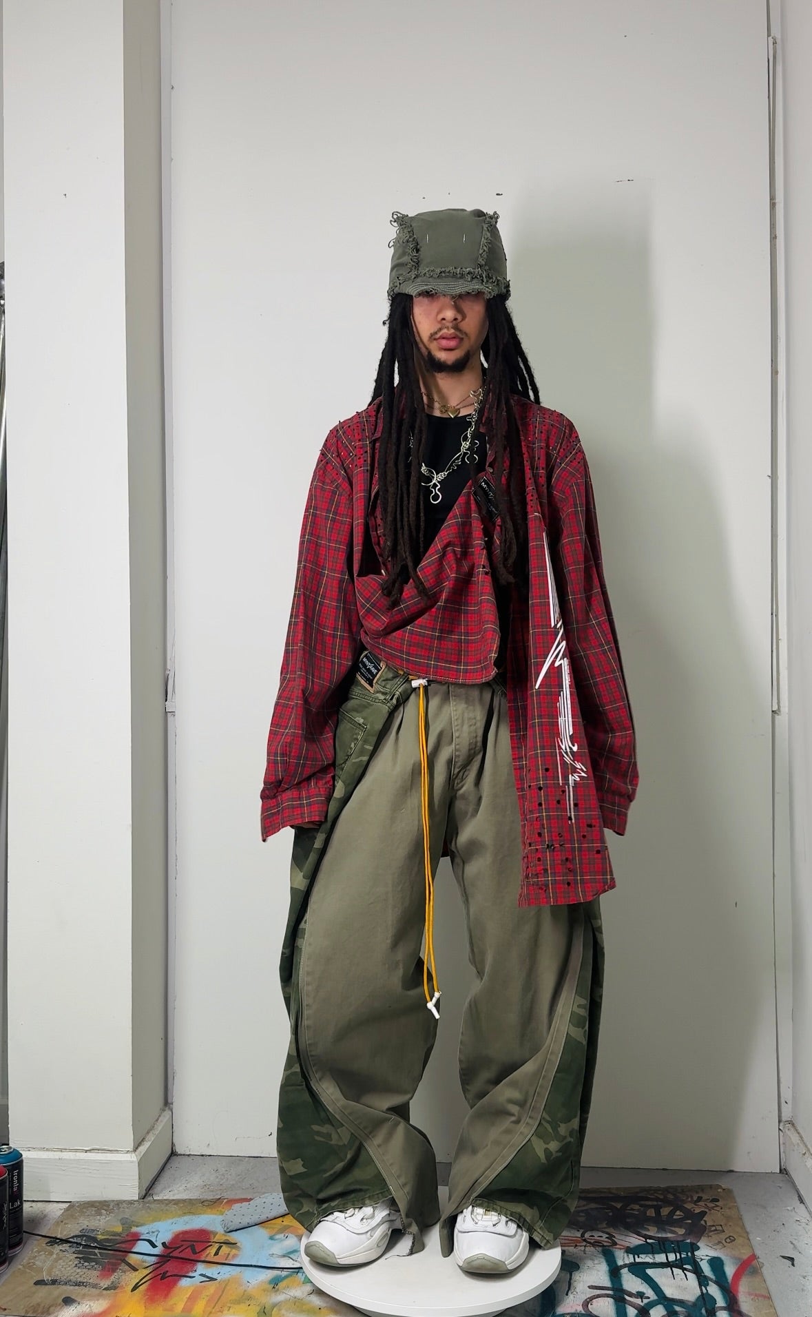 OG-MYNT™ WIDE-LEG WRAP PANT v2 #8 // OLIVE/CAMO