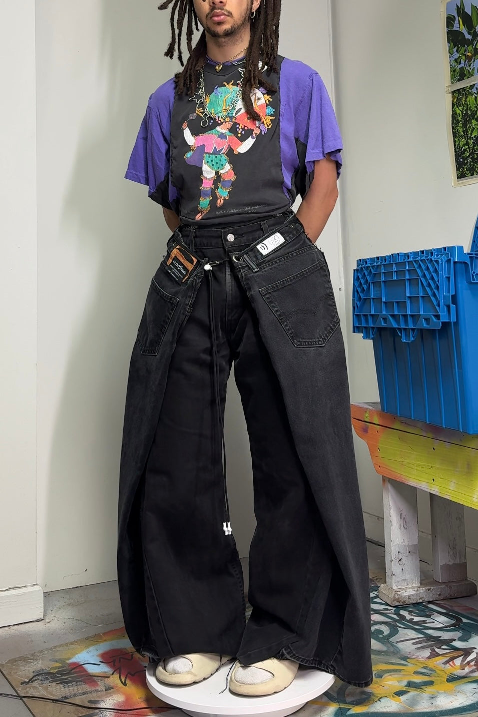 DOUBLE-WIDE JEANS [CUSTOM]