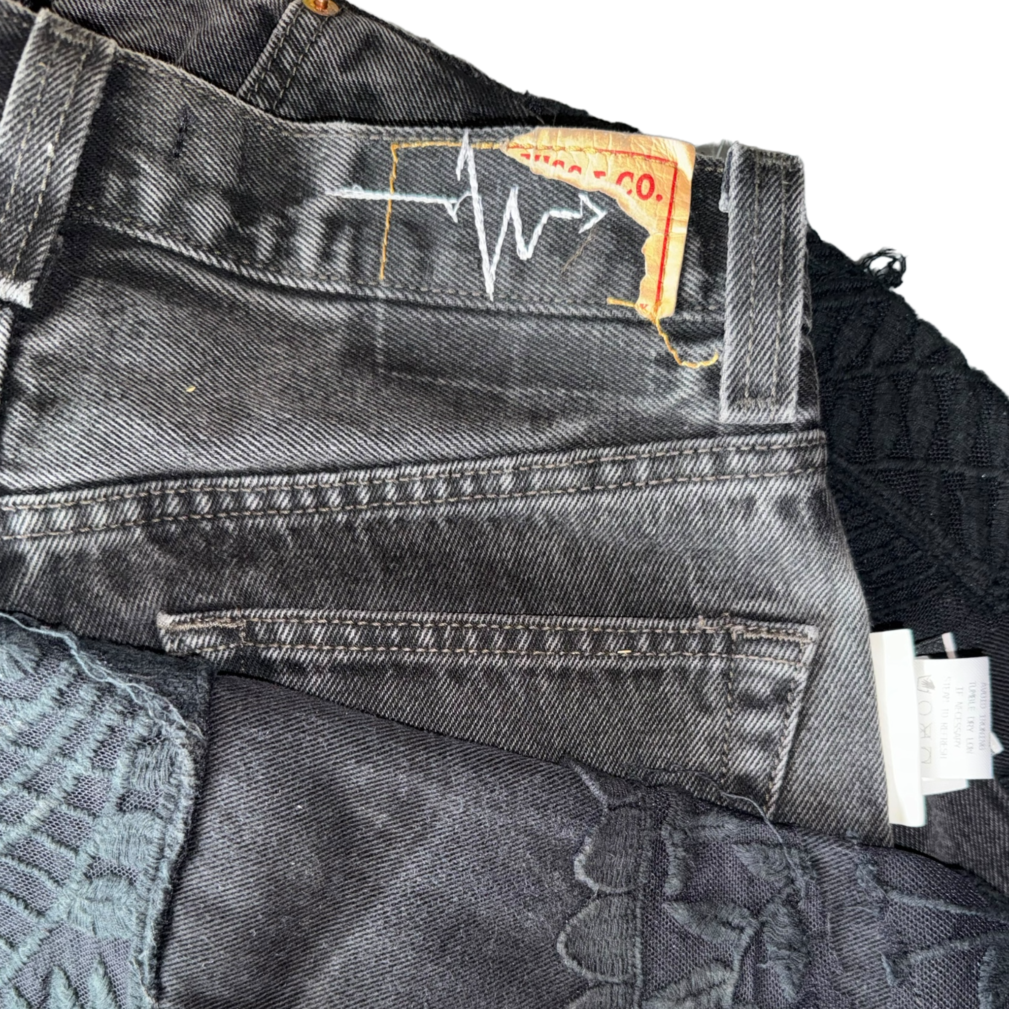 OG-MYNT™ LACE FLARE DENIM #2