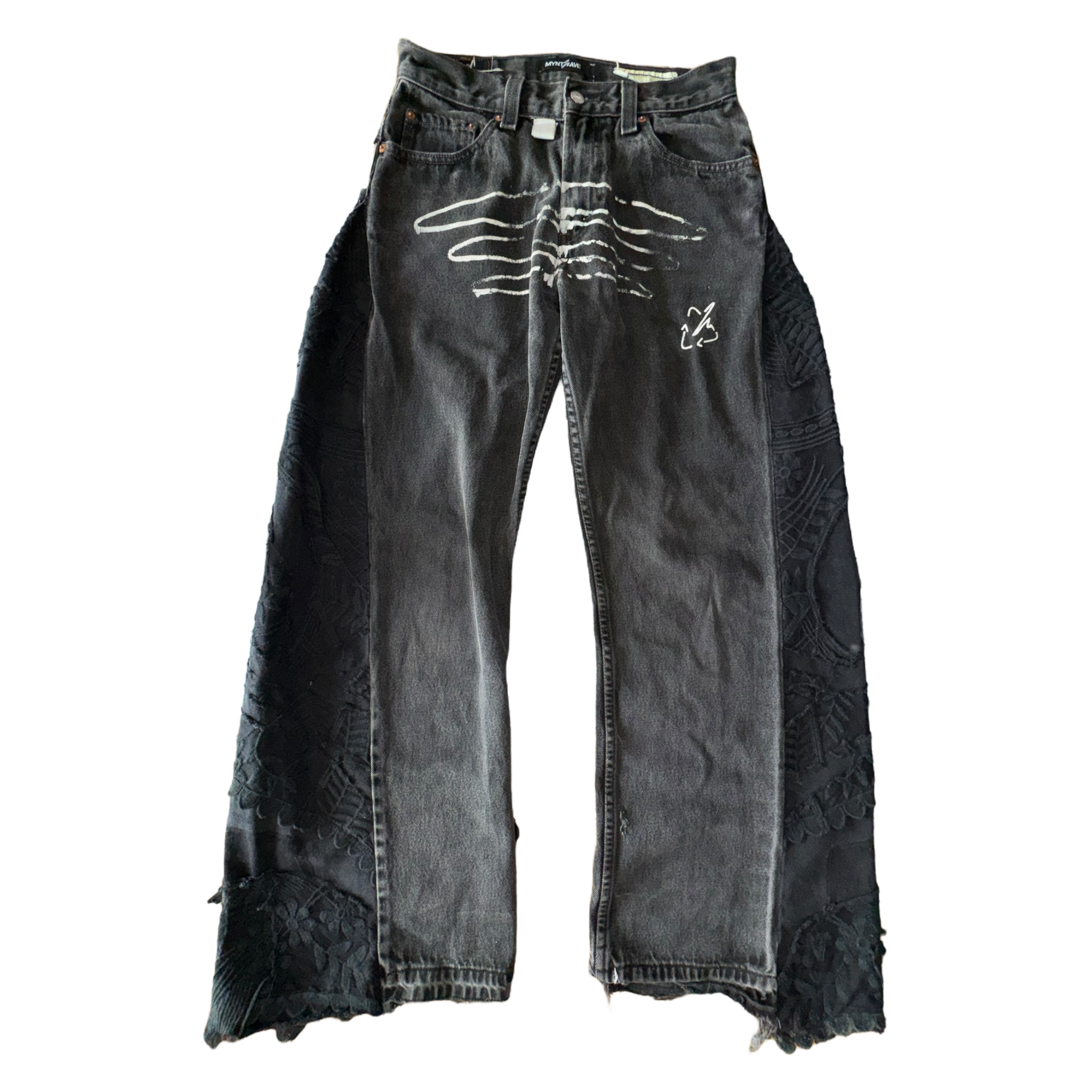 OG-MYNT™ LACE FLARE DENIM #2