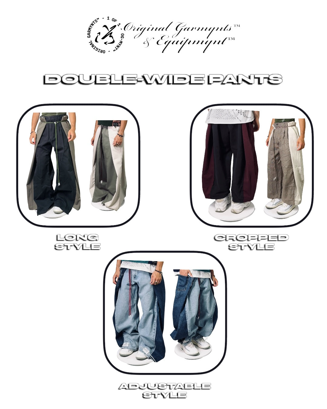 DOUBLE-WIDE JEANS [CUSTOM]